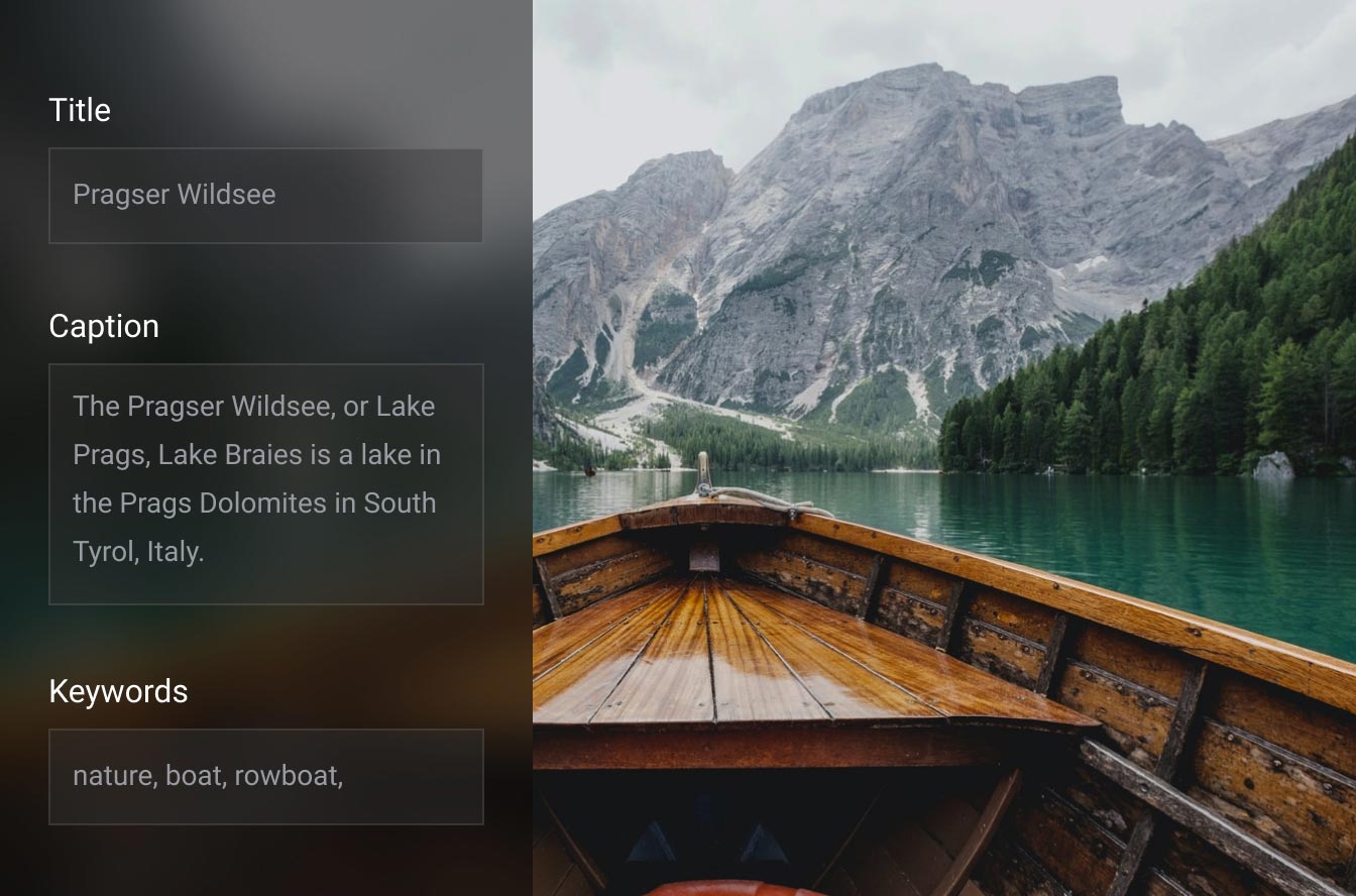 making photos easy to find